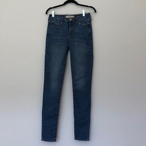 GAP 1969 Tall Skinny Jeans – Dark Wash, Mir Rise, Size 6
